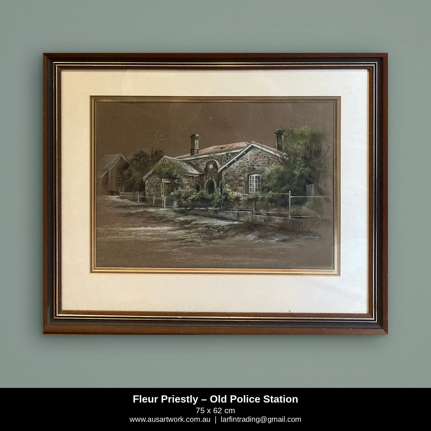 Fleur Priestly painting - Old Police Station