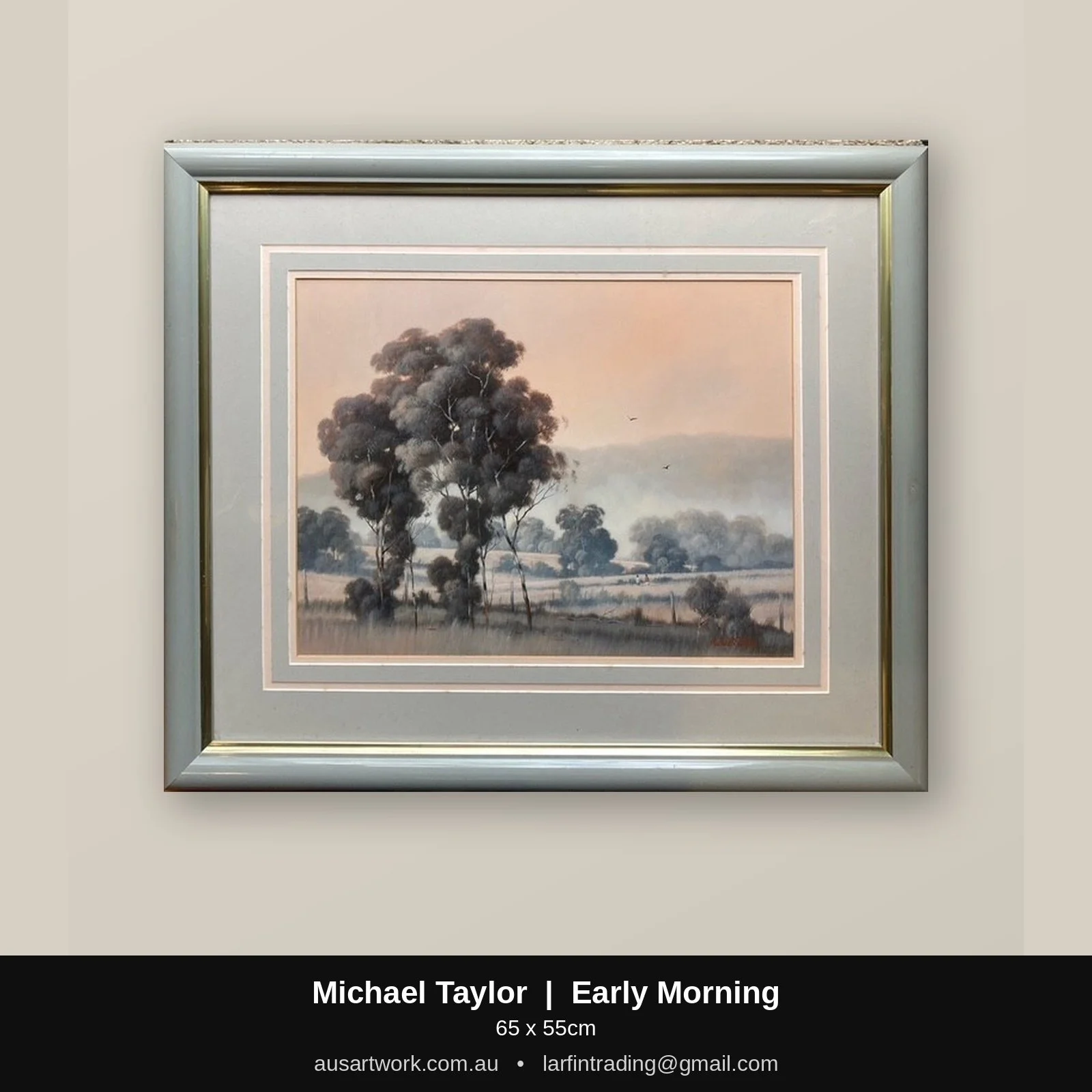 Michael Taylor painting - Early Morning