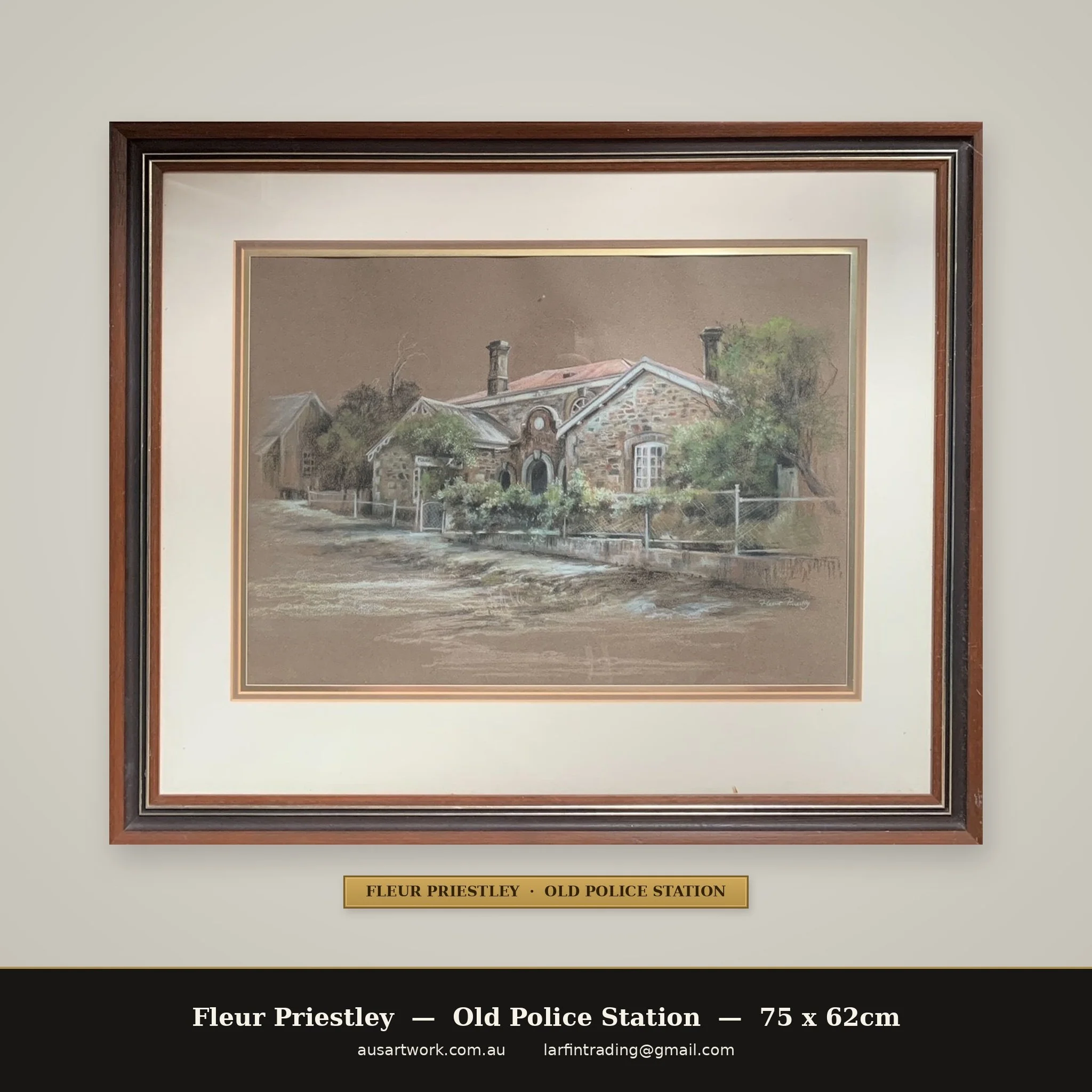 Fleur Priestly painting - Old Police Station