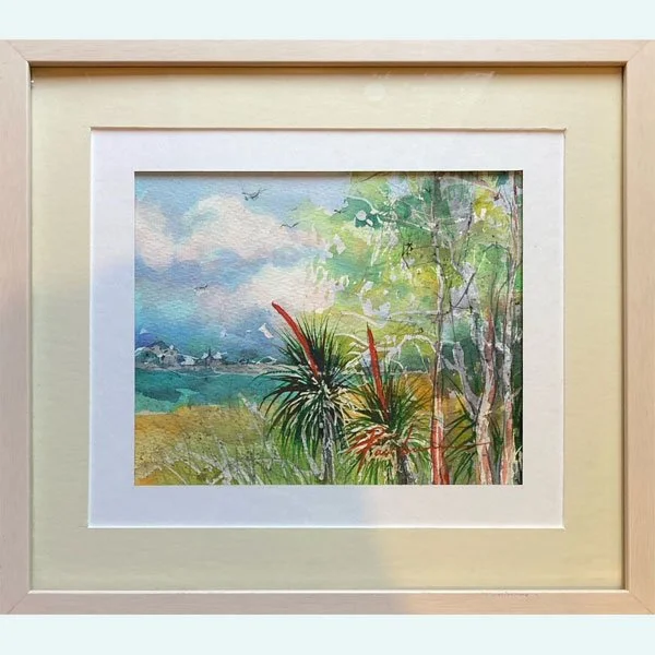 Pamela Fairburn painting - South Coast