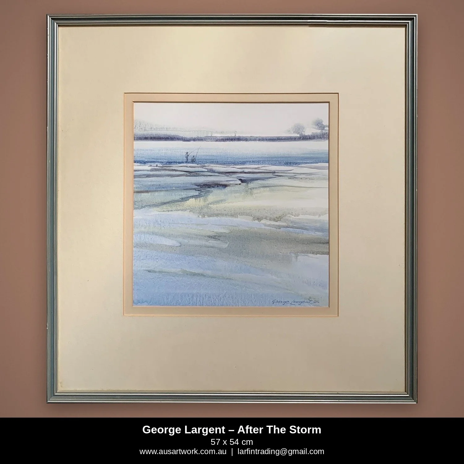George Largent painting - After The Storm