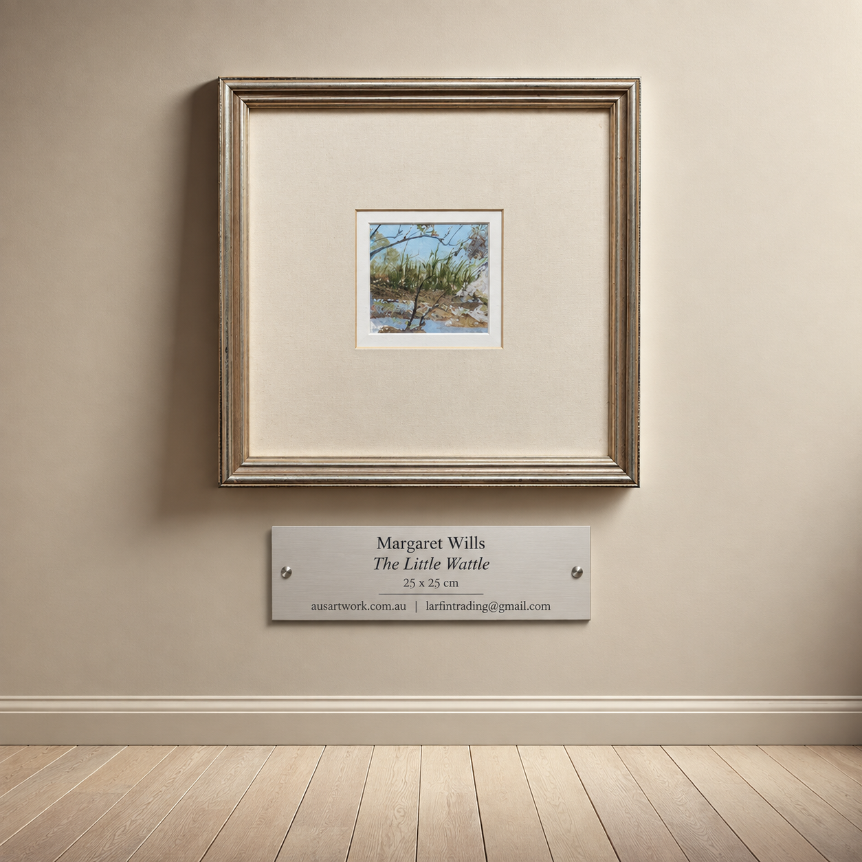Margaret Wills original painting - The Little Wattle