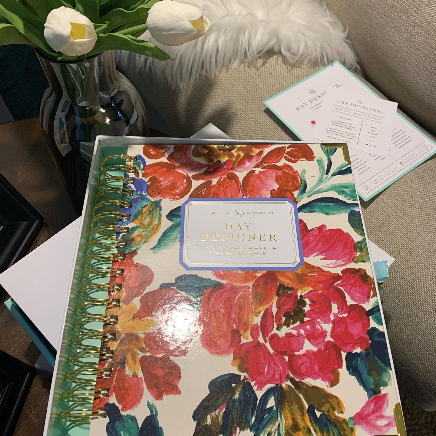 Loving my planner! This one did not disappoint. The @thedaydesigner was just what I was looking for...I&rsquo;m in ❤️#thedaydesigner