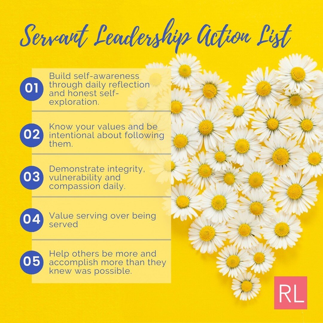 Unlock Your Success - Be a Servant Leader! 🌟

Are you leading with your heart 💜and putting your team first? Servant leaders lead with compassion, trust, and collaboration. 🤝 They understand the power of serving!

Servant leaders listen, support, a