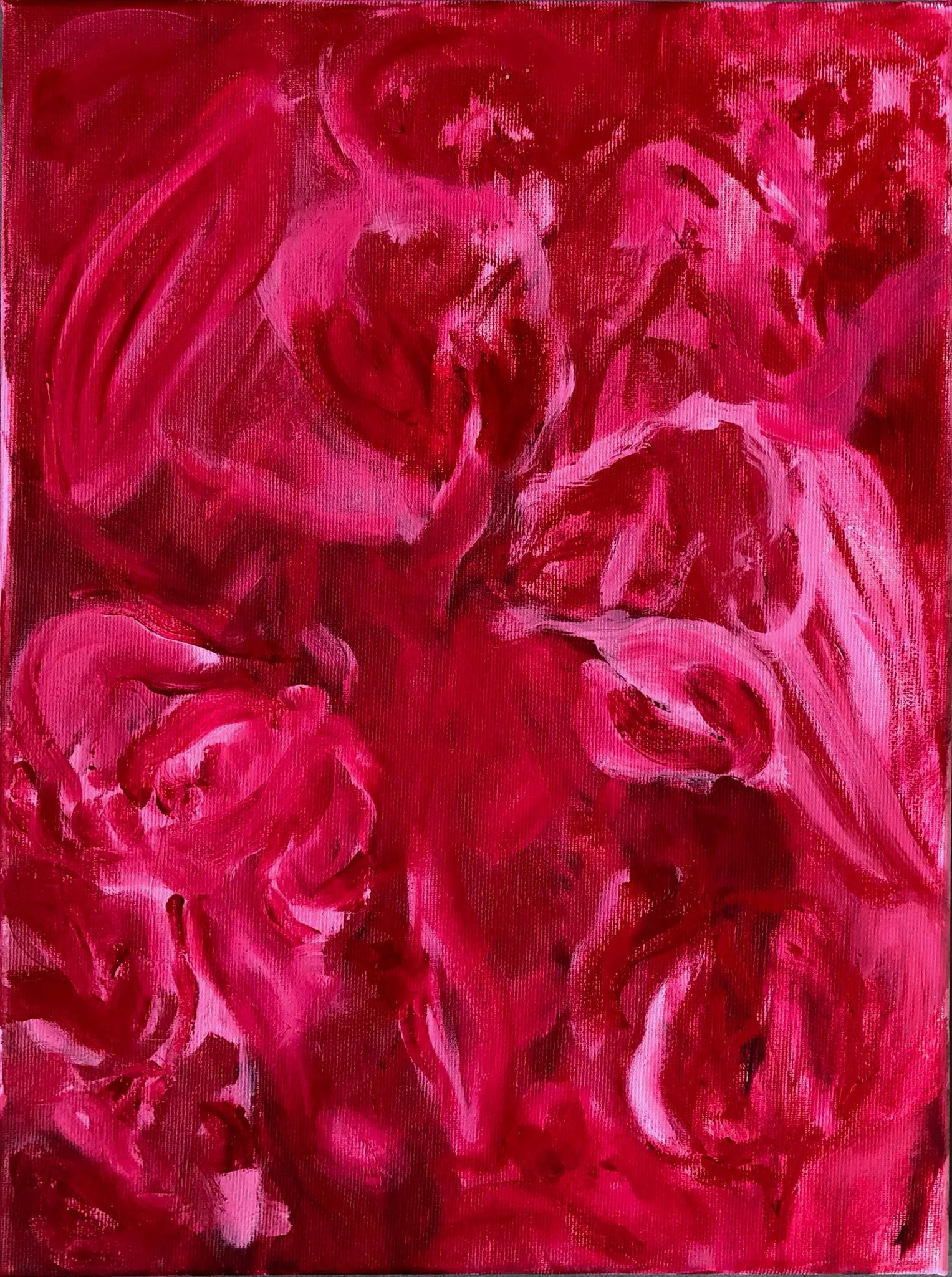 Desire, 2023
Acrylic & oil on canvas
39 x 29 x 2.5 cm