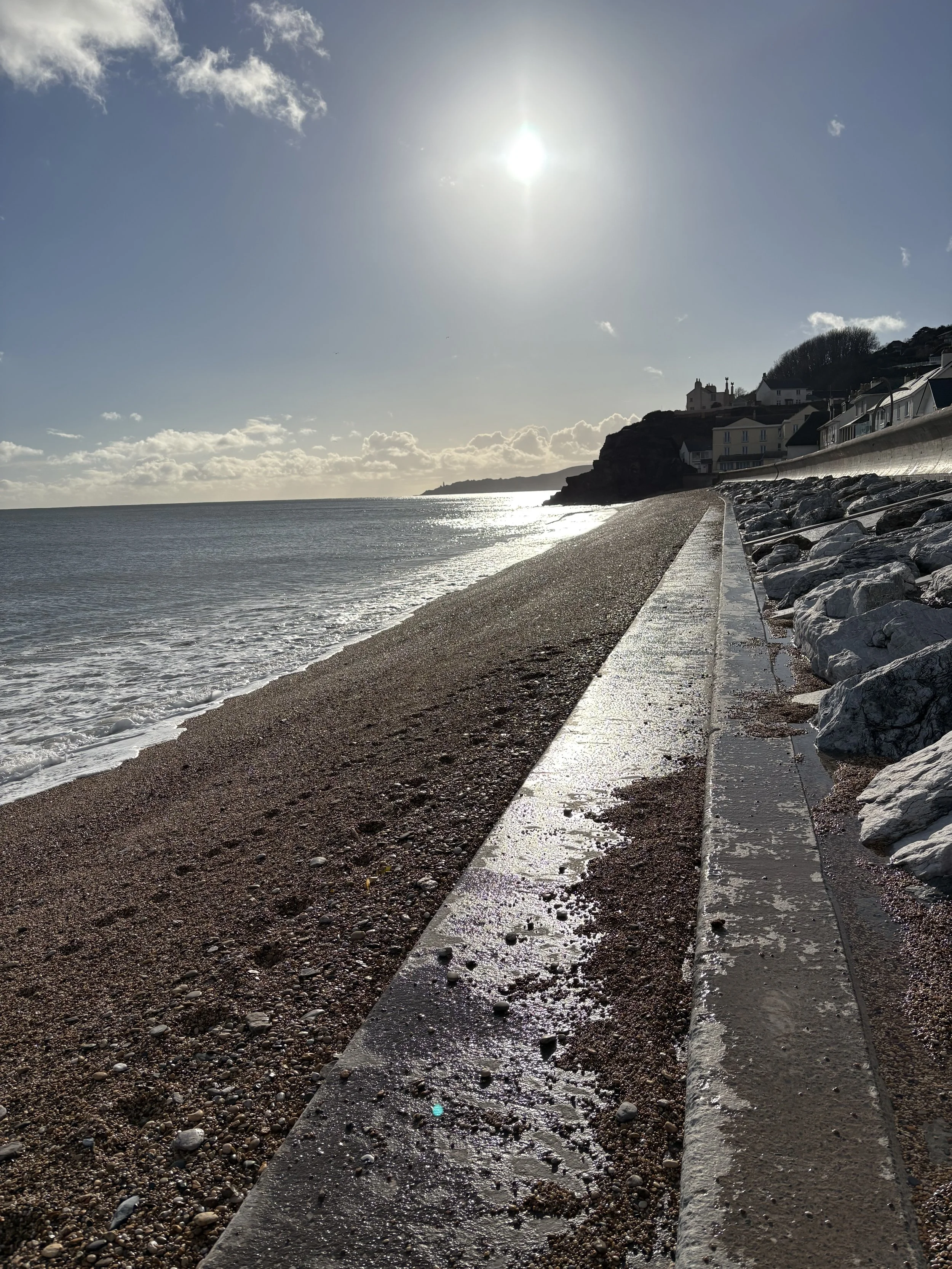 This was the beach on the 9th January 26