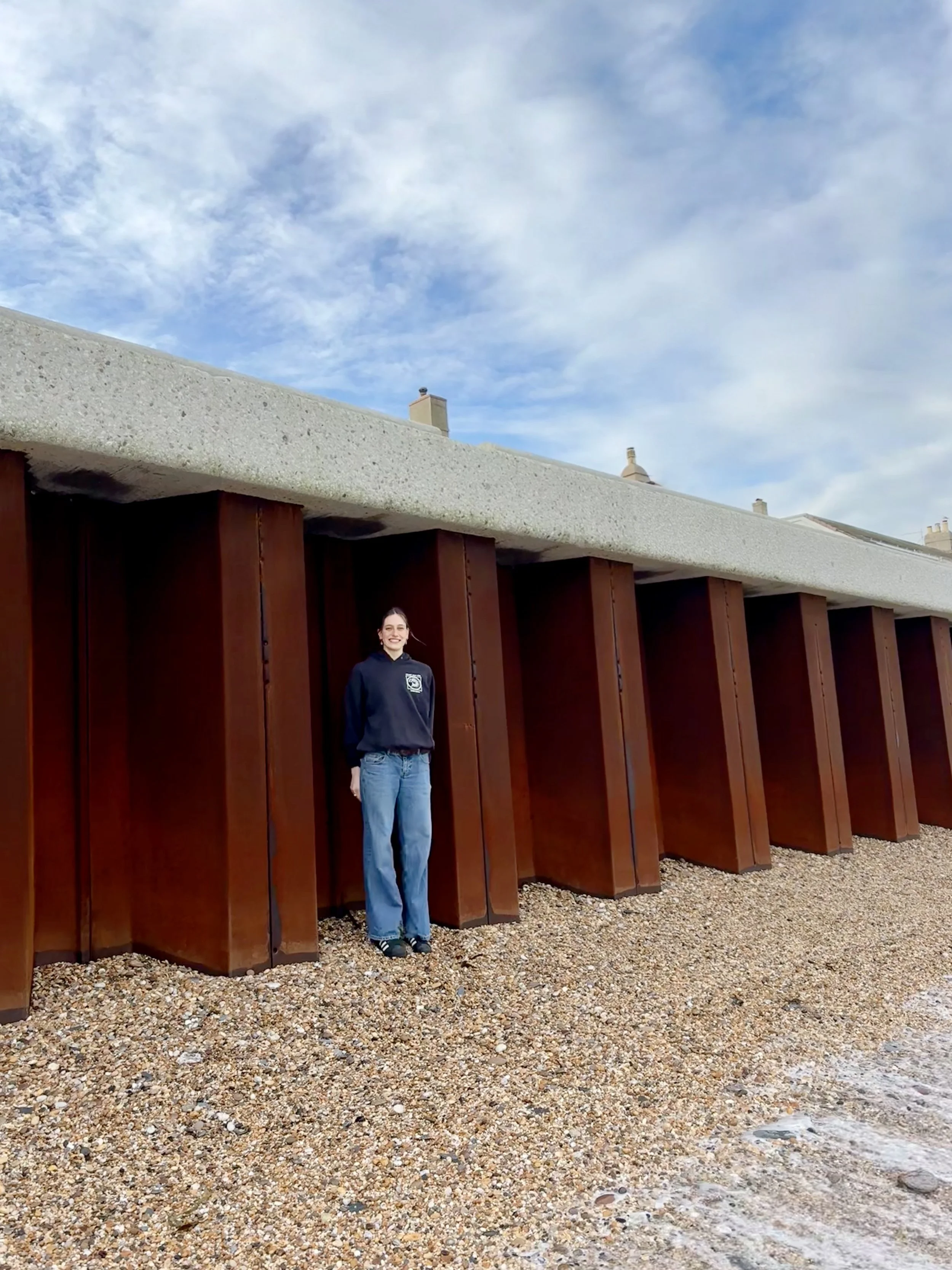 This is in front of the pub on the 9th March 2026. The beach levels continue to drop