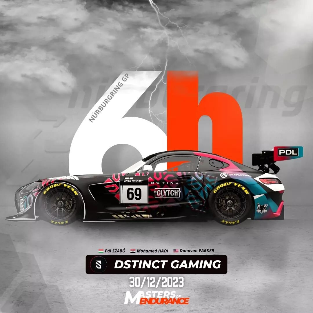 #GranTurismo7 | 6h of Nurburgring GP
We take on a thrilling challenge tomorrow, the 'Masters of Endurance: 6h of Nurburgring GP'!
@szpal7, @dstinct_mohata and @coopxrdp will share the powerful Mercedes AMG GT3 '20.
Stay tuned for the live action at 5