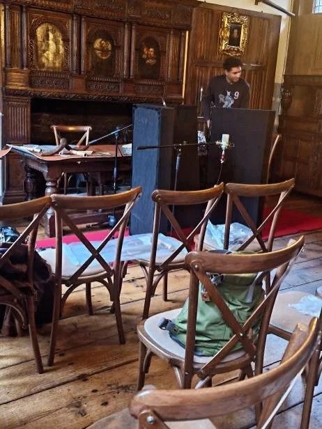 Recording from the collection  @ipswichmuseums at Christchurch mansions with the wise @jmc.anderson

Felt quite reverential. Being able to listen to the tiny sounds from these very special instruments was pretty magical. Really enjoyed the time. 

#a