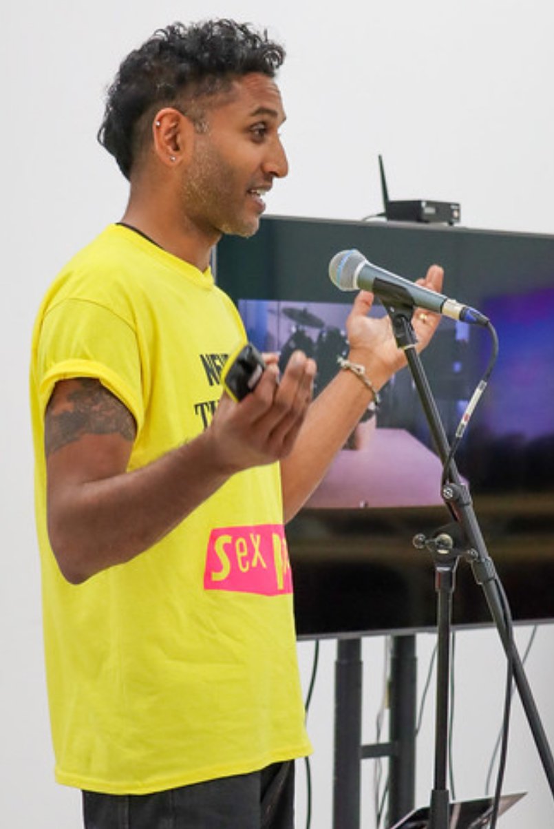 Talk at Collusion event at Dance east about my use of technology and drums to discuss decolonialisation