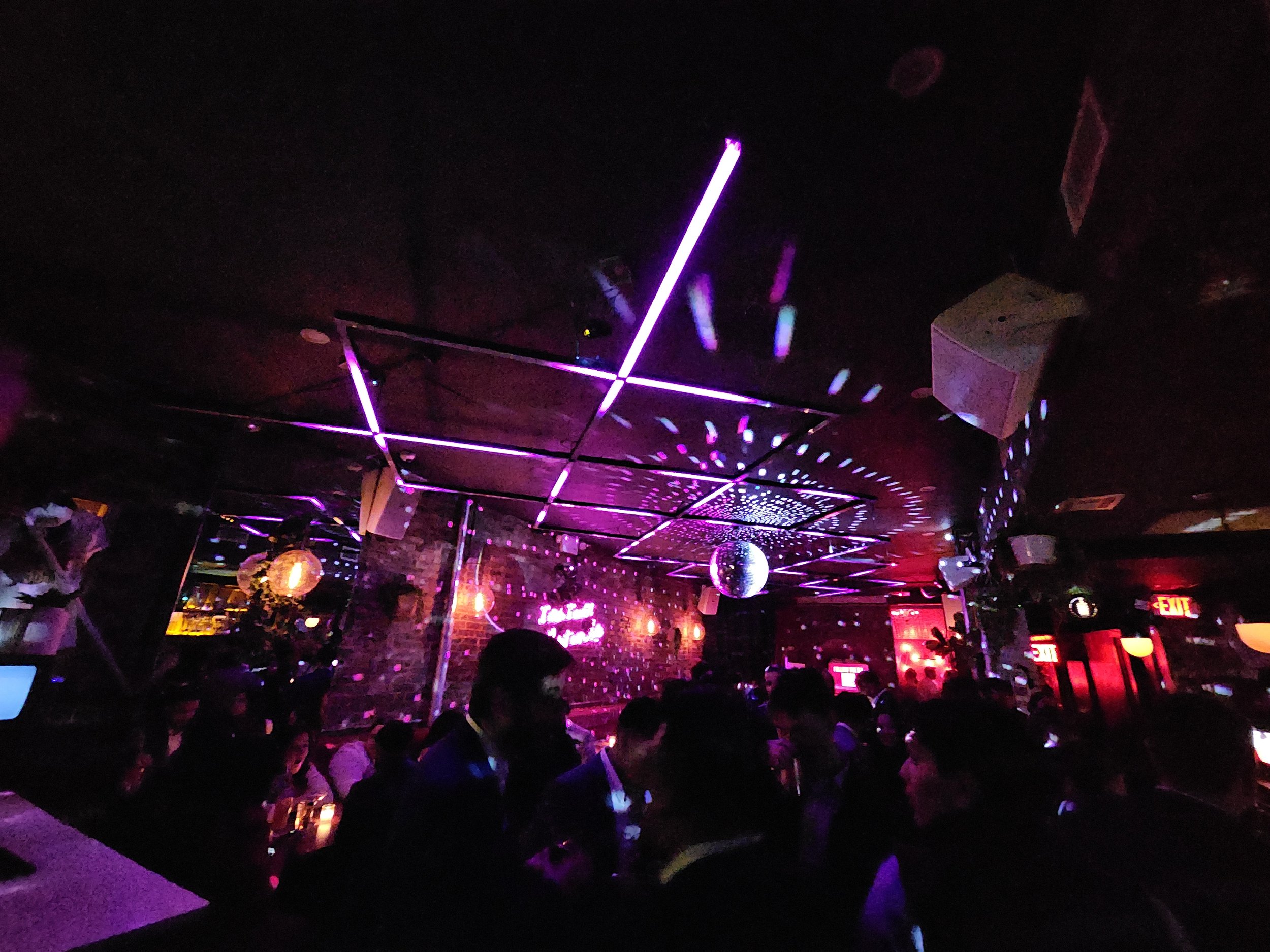Factory 380 - Gramercy NYC - Ceiling LED Sculpture Build and Installation 