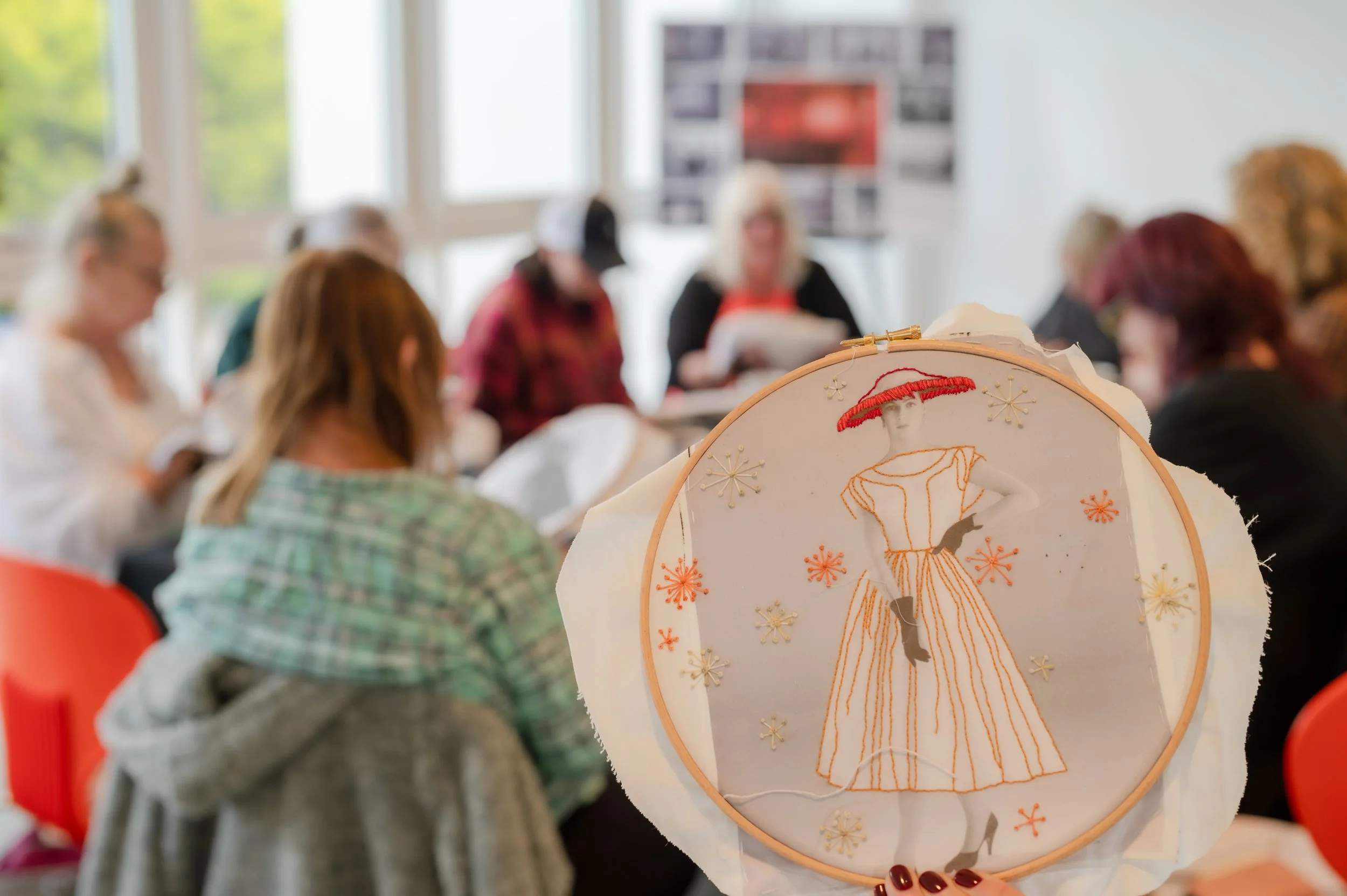 Sewing Circles Workshop 2024. © Tom Kay