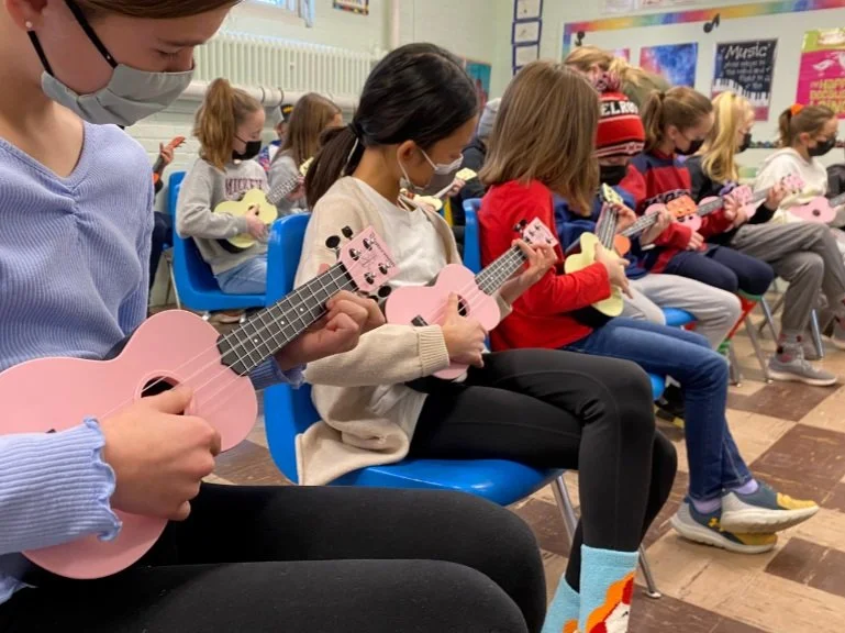 Ukulele Bands Start Up at Melrose Elementary Schools — Melrose