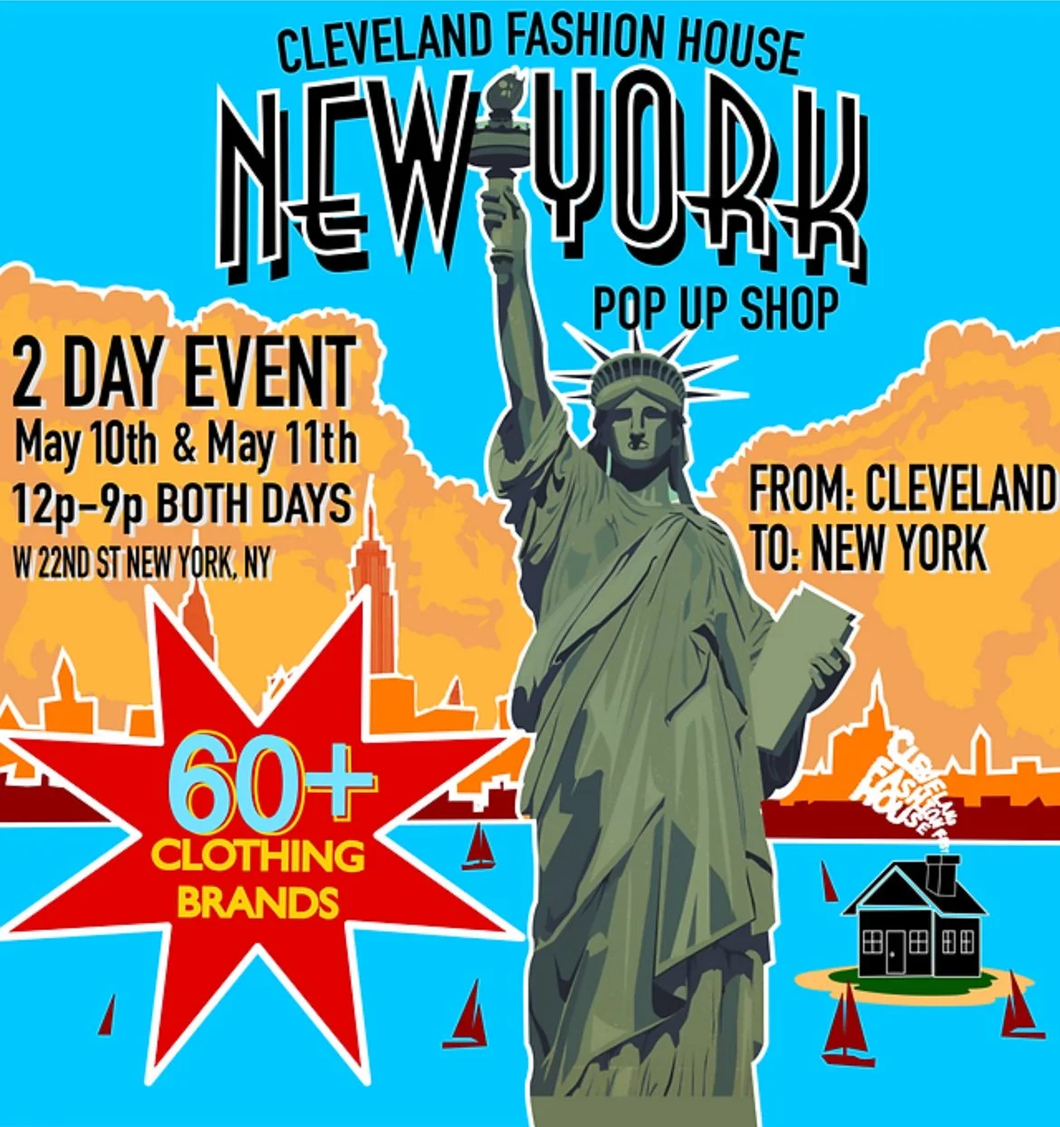 CLEVELAND FASHION HOUSE NY POP UP
