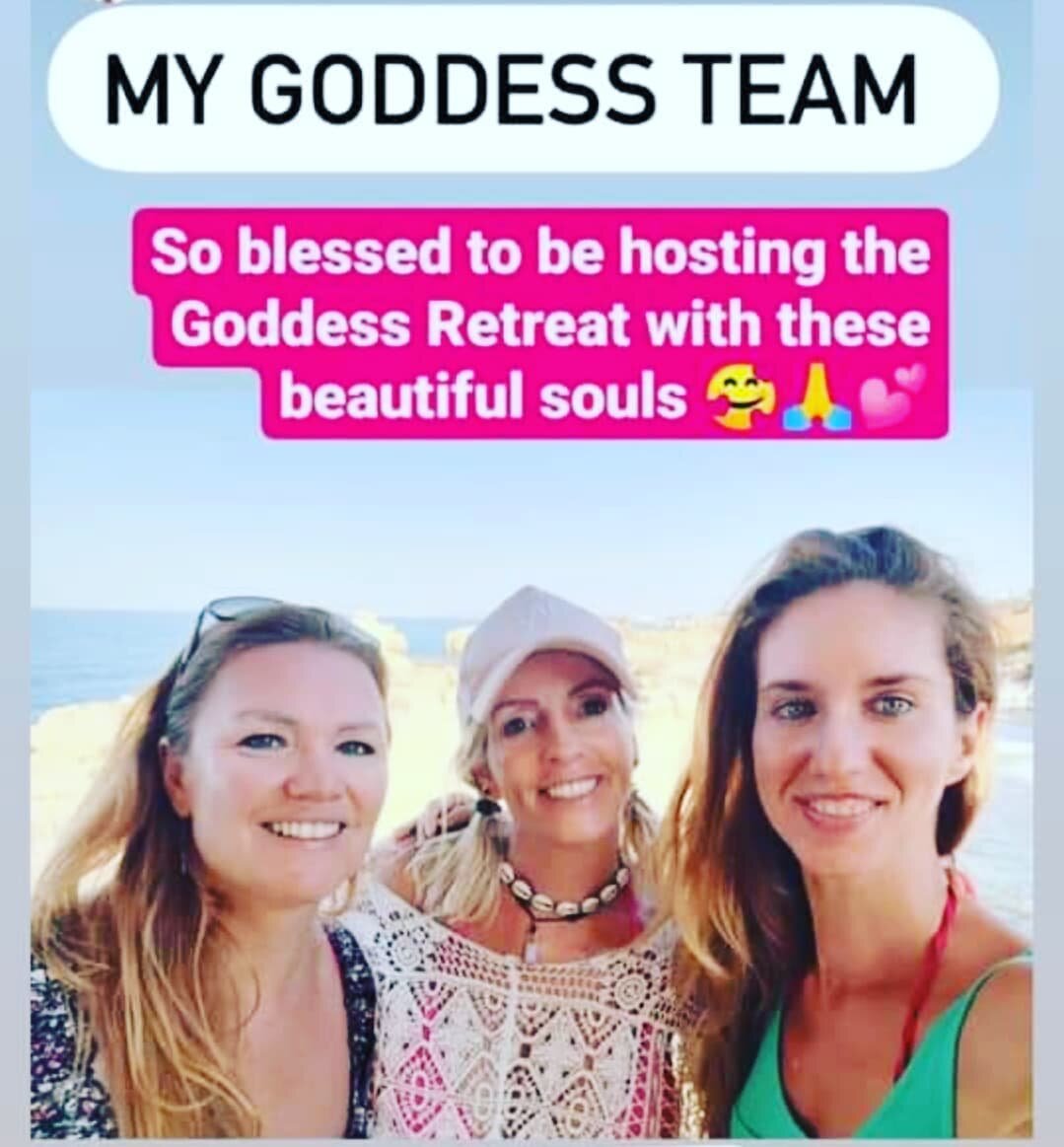 Switzerland, New Zealand, UK, Romania, Germany, Portugal, US : these are just some of the nationalities of the amazing ladies &amp; sisters joining us for the Goddess Retreat , in the Algarve next weekend.

I cannot tell you the amount of gratitude a