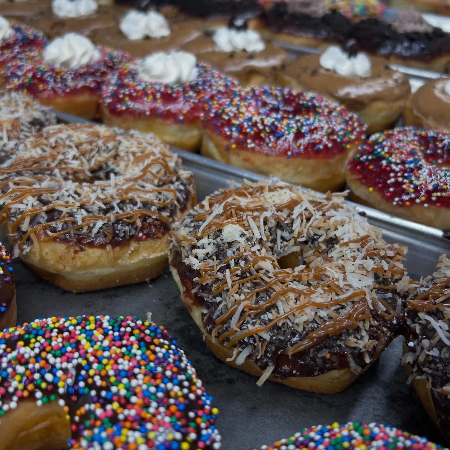 Donuts are looking extra scrumptious today 🤤