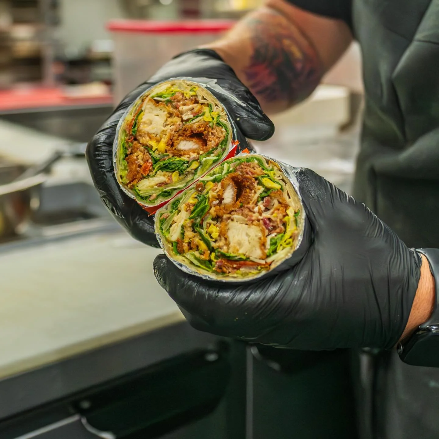 The new Caesar wraps on the menu are a great, lighter option for the summertime ☀️ come try for yourself!