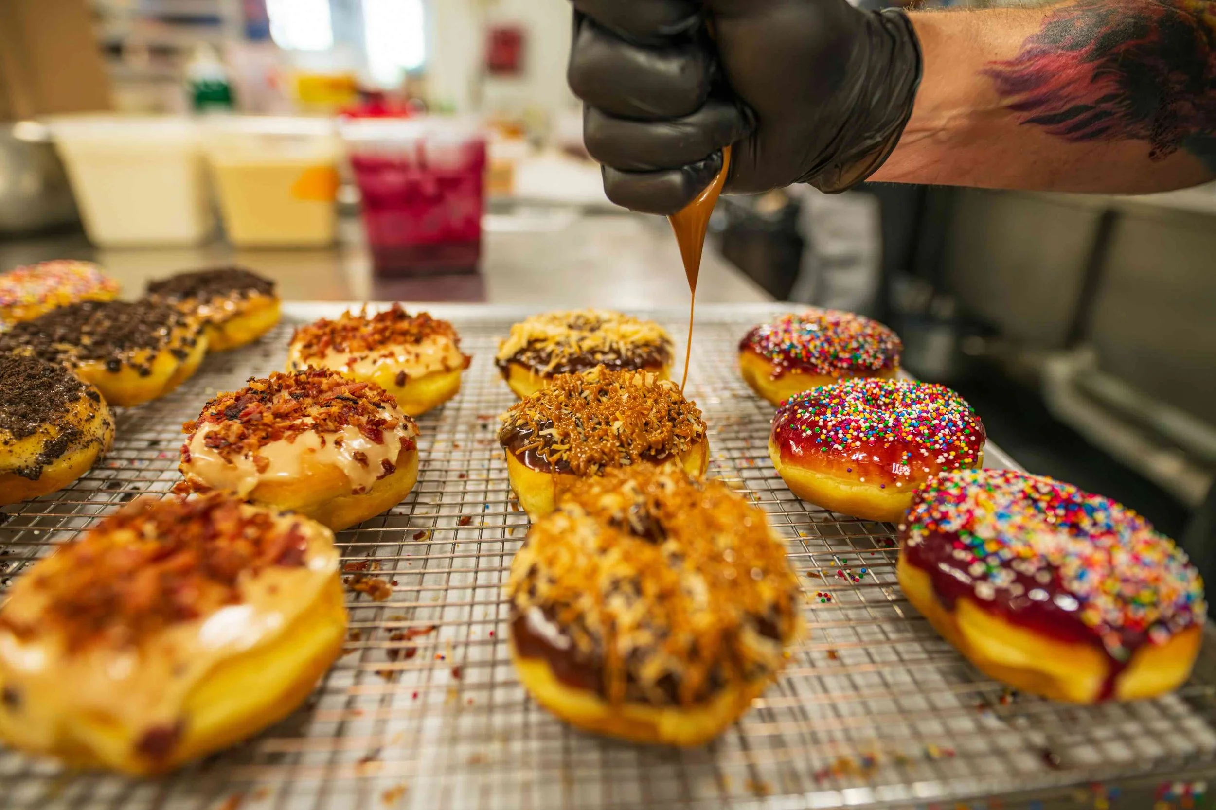 We take our donut craft very seriously and each beef fat donut is made fresh every morning. Stop by for a dozen donuts today.