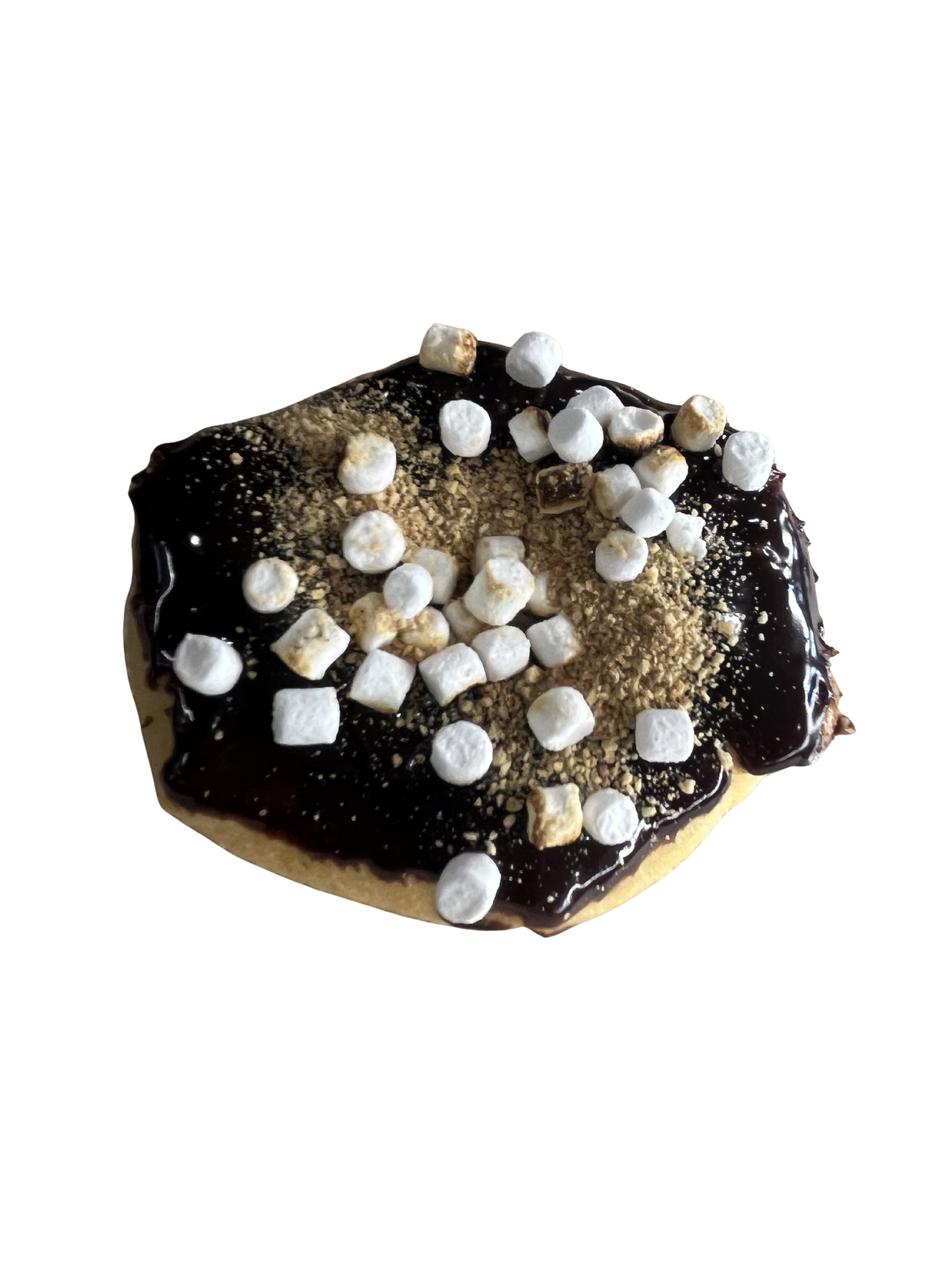 Smores beef fat donut at Lone Peak Provisions in Bozeman, Montana. 