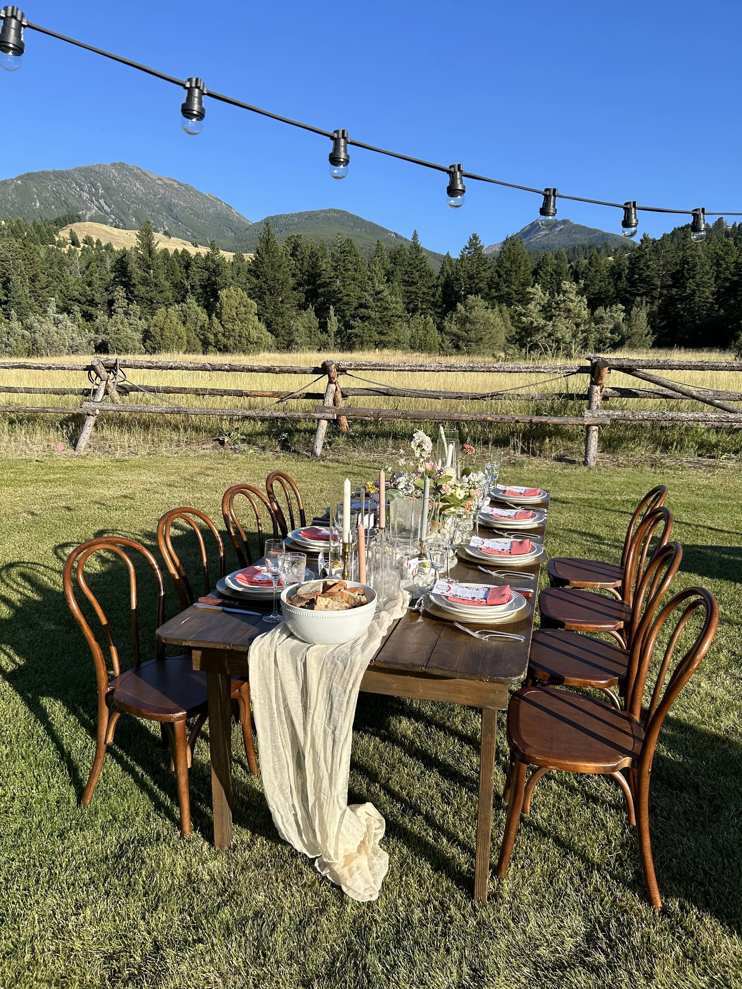 We offer catering to any event, large or small, indoor or outdoor. Keep us in mind for weddings, birthdays, office parties, baby showers and everything in between. Please see our Lone Peak Provisions Catering menu and reach out for information.