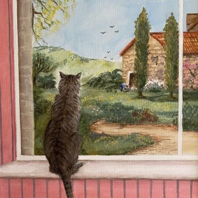 Frances Lancaster - cat at window.jpg