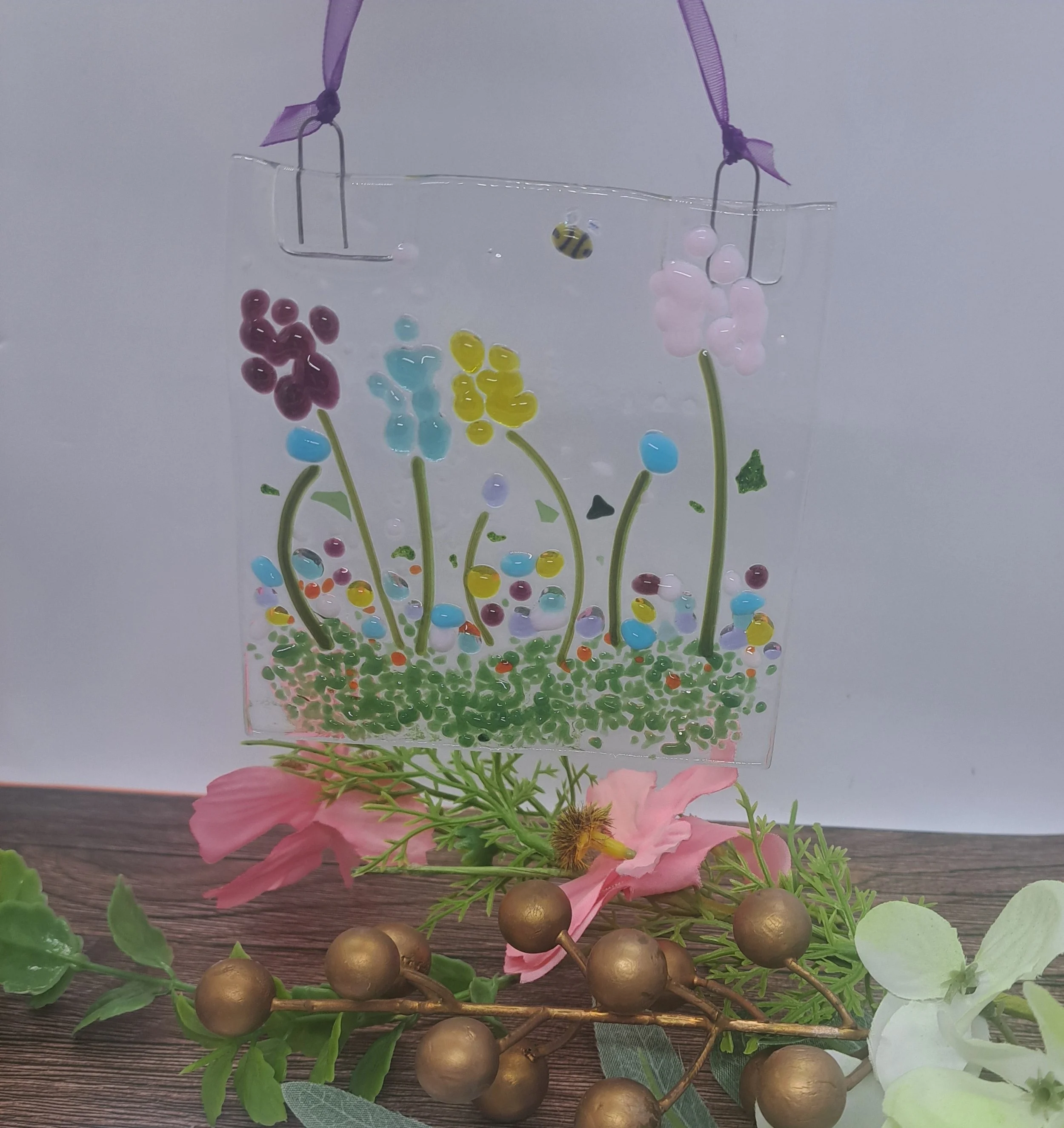 Fused Glass Suncatchers