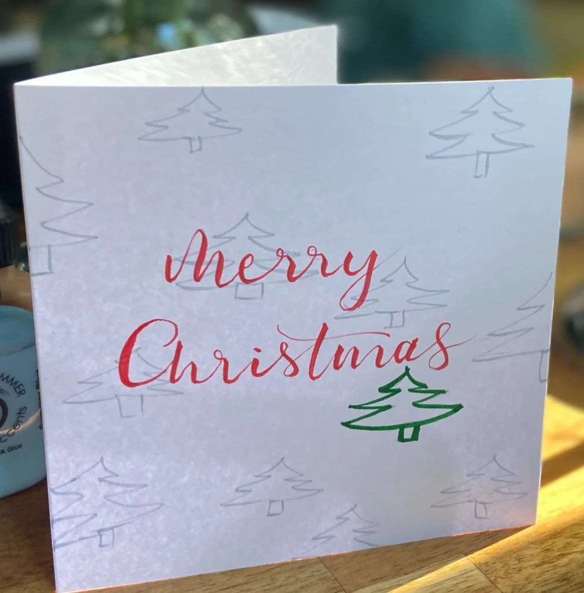 Christmas Brush Pen Calligraphy