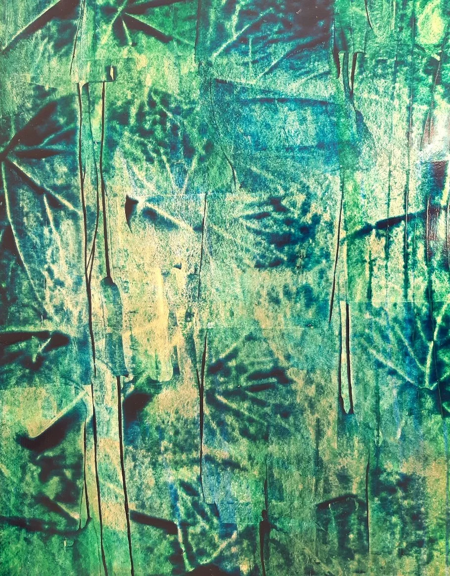 Experimenting with Acrylic Techniques