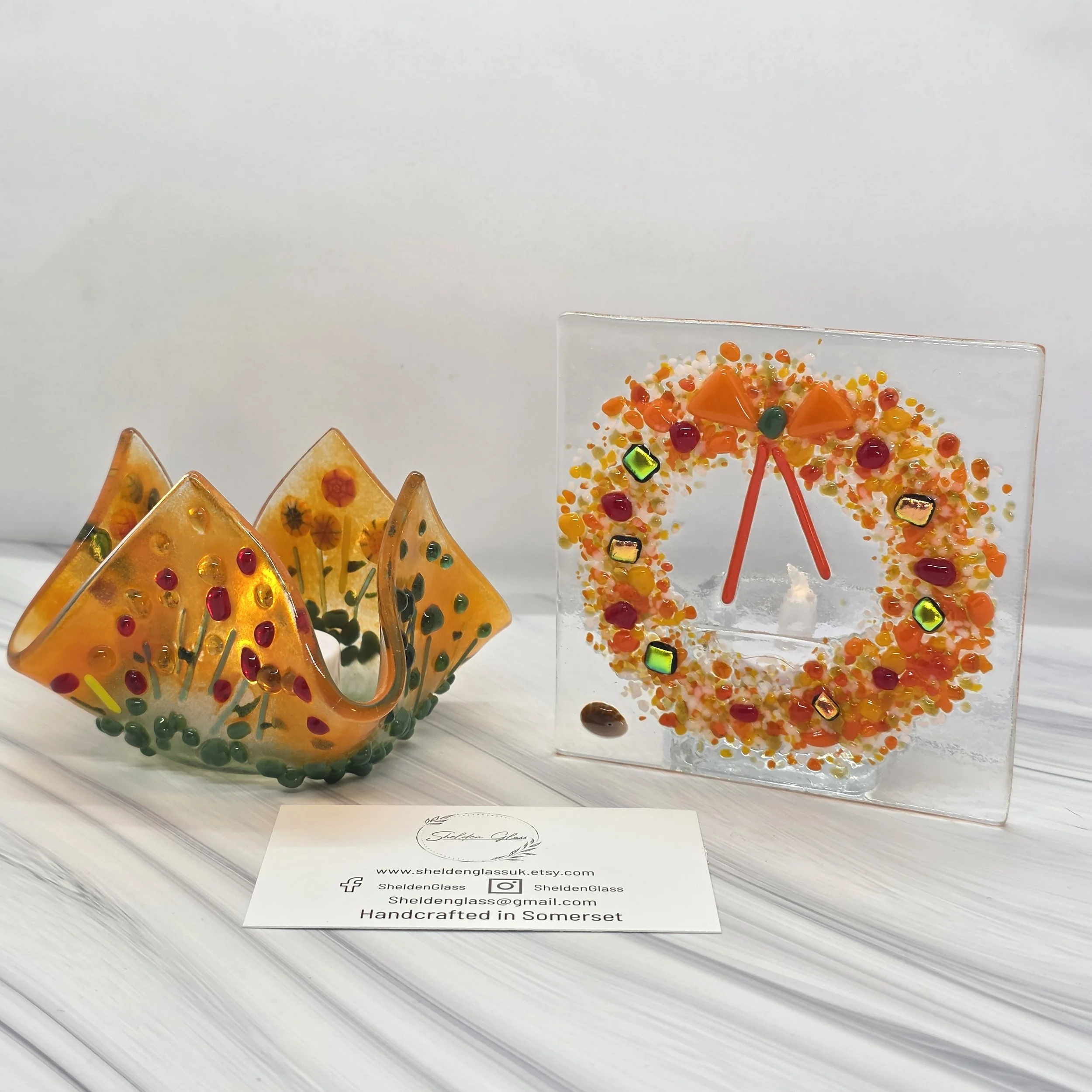 Catch the Autumn Glow: Fused Glass Workshop