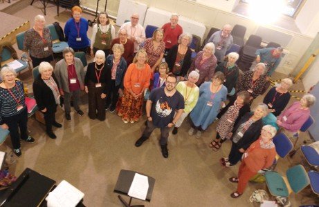 Ilminster Voices Christmas Concert, lead by Kris Emmett