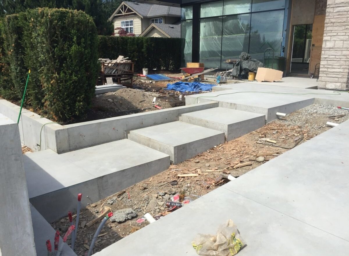 Formwork Exterior Stairs