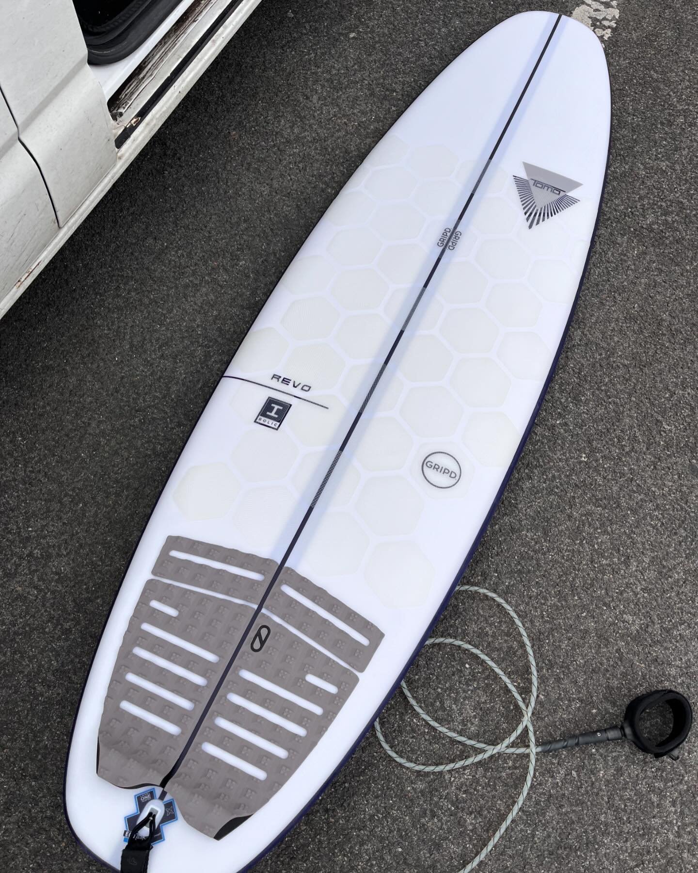 Turning out to be quite the go-to all rounder. 

Set up as a quad, it is considerably faster than as a thruster. 
Yet to try it as a 2+1&hellip;

Any preferences?