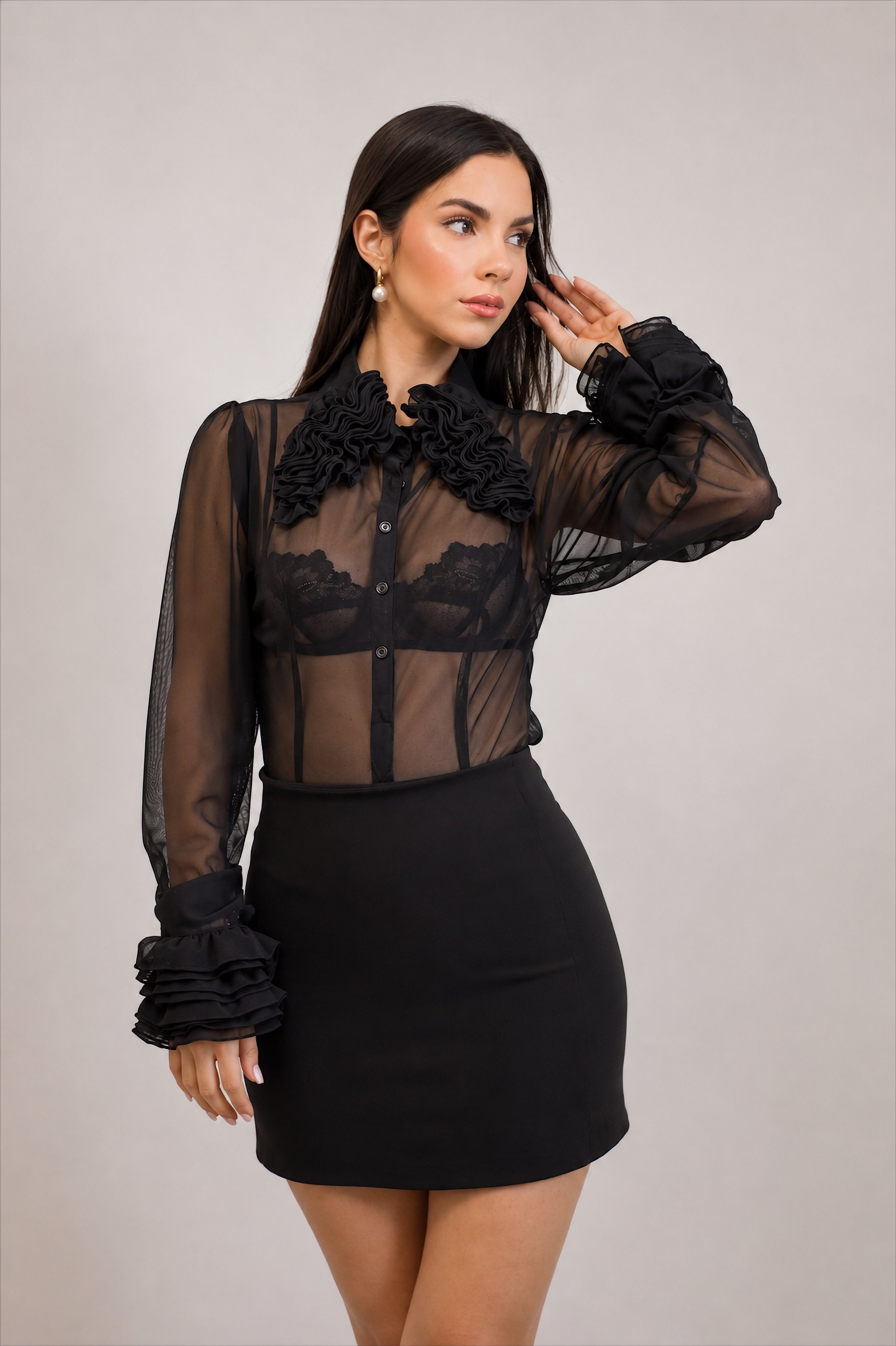 "Hungry-Eyes" Top