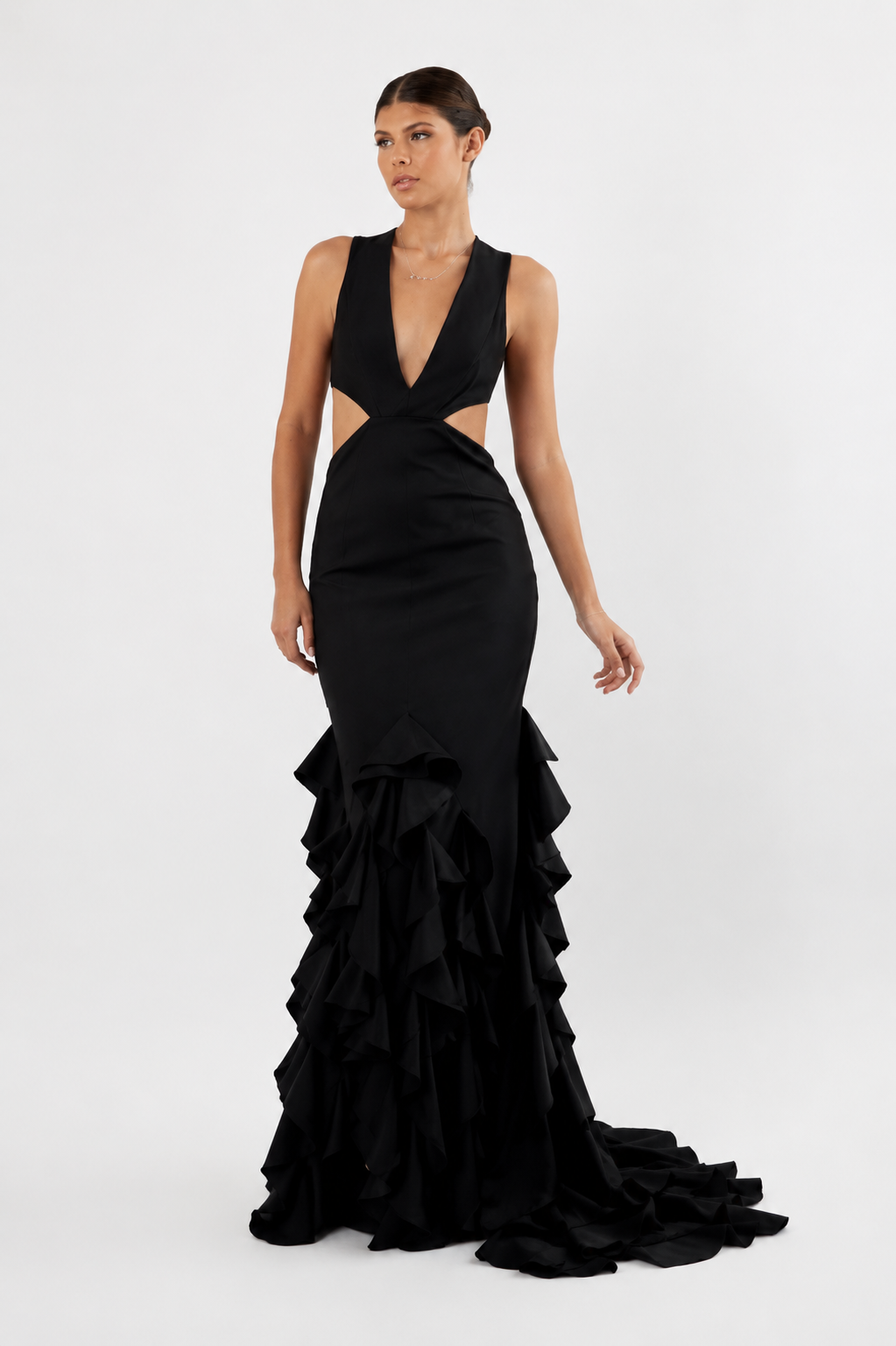 "Rosa Nera" Evening Gown