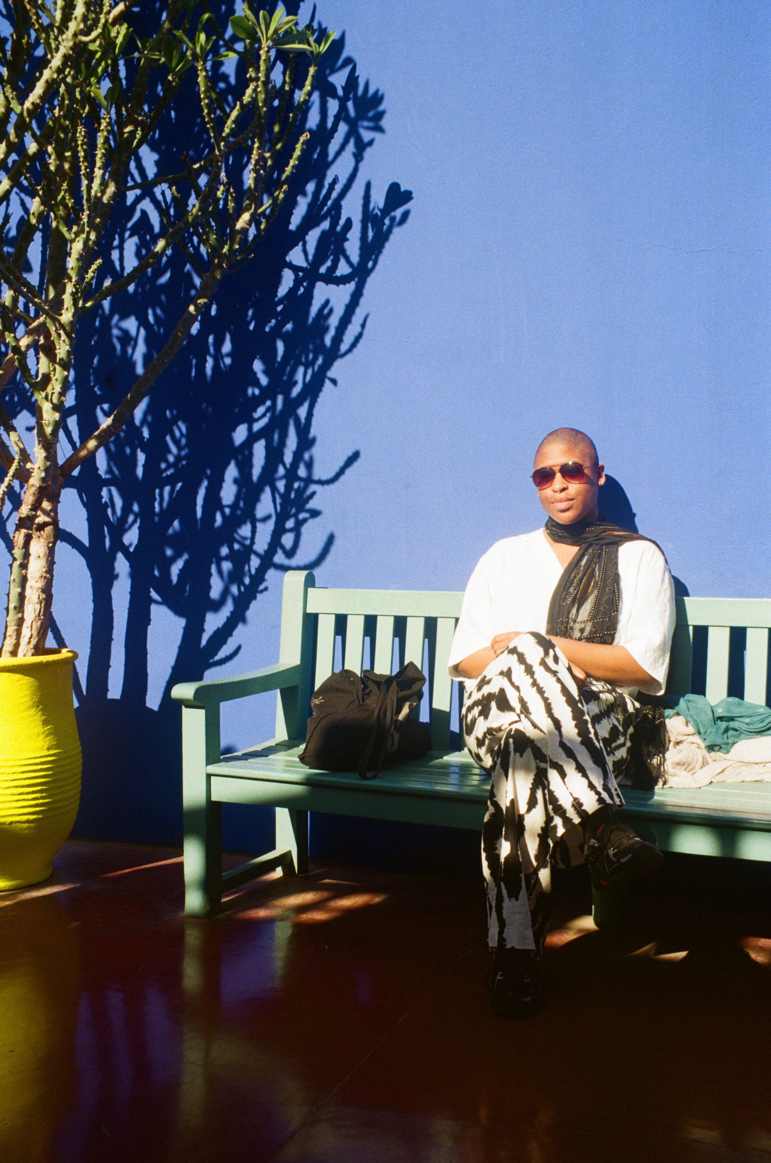Candice, Jardin Majorelle