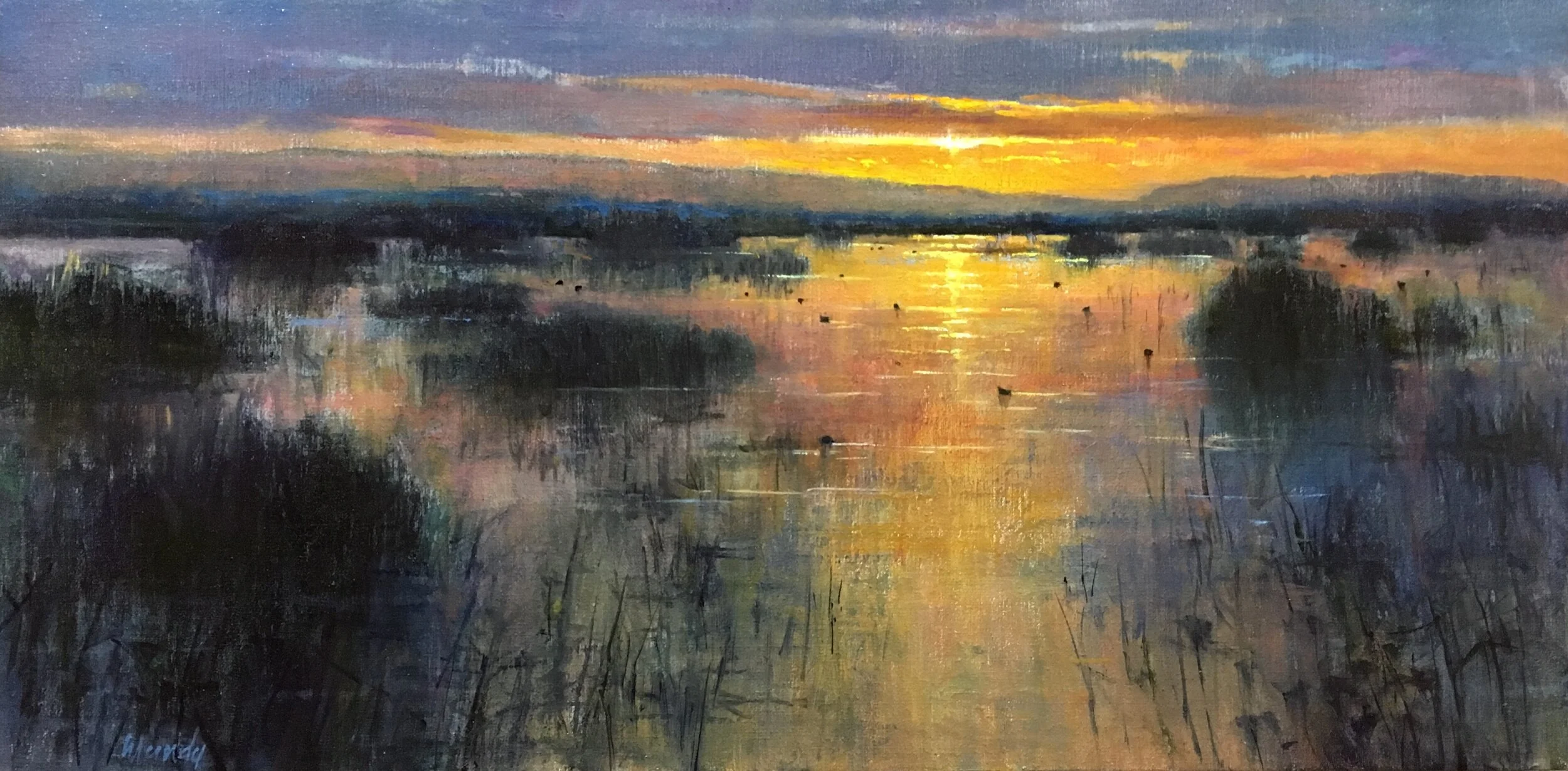 Sunset on the Marsh SOLD