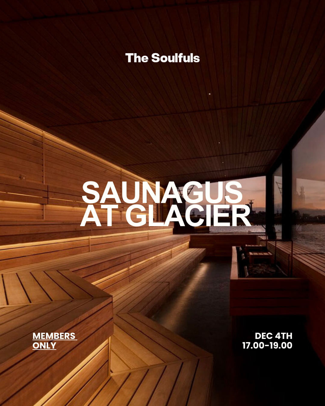 MEMBERS ONLY - Saunagus at Glacier Copenhagen