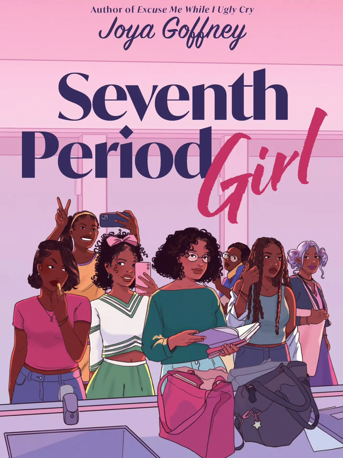 ✨️Cover Reveal✨️
I'm so pleased to reveal the cover for my long-awaited fourth YA novel, SEVENTH PERIOD GIRL. Thank you @mollyfehr for another beautiful design, and all the praises to @lgions for bringing my seven girls to life—perfect represe