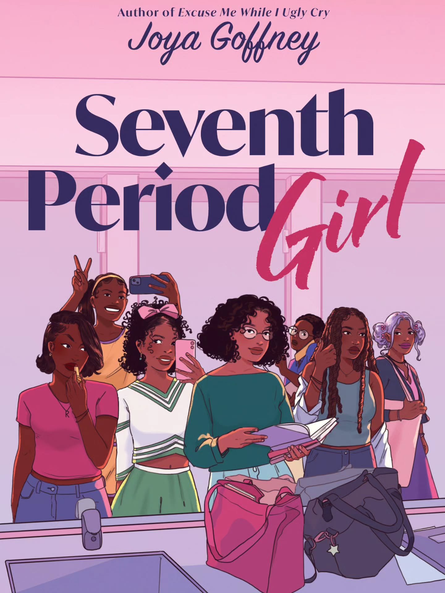 ✨️Cover Reveal✨️

I'm so pleased to reveal the cover for my long-awaited fourth YA novel, SEVENTH PERIOD GIRL. Thank you @mollyfehr for another beautiful design, and all the praises to @lgions for bringing my seven girls to life&mdash;perfect represe