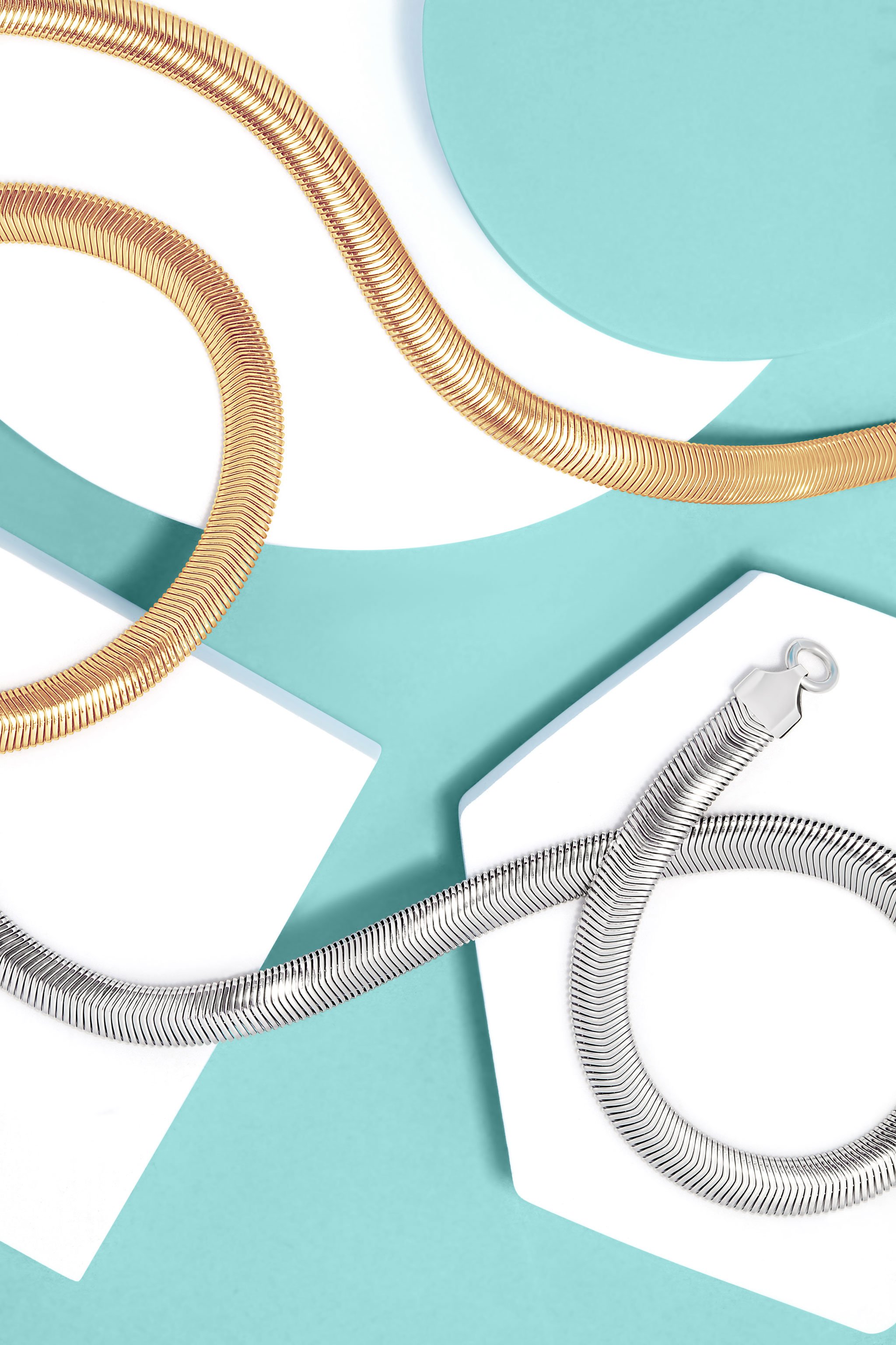 Ever & Ivy jewelry with foam props