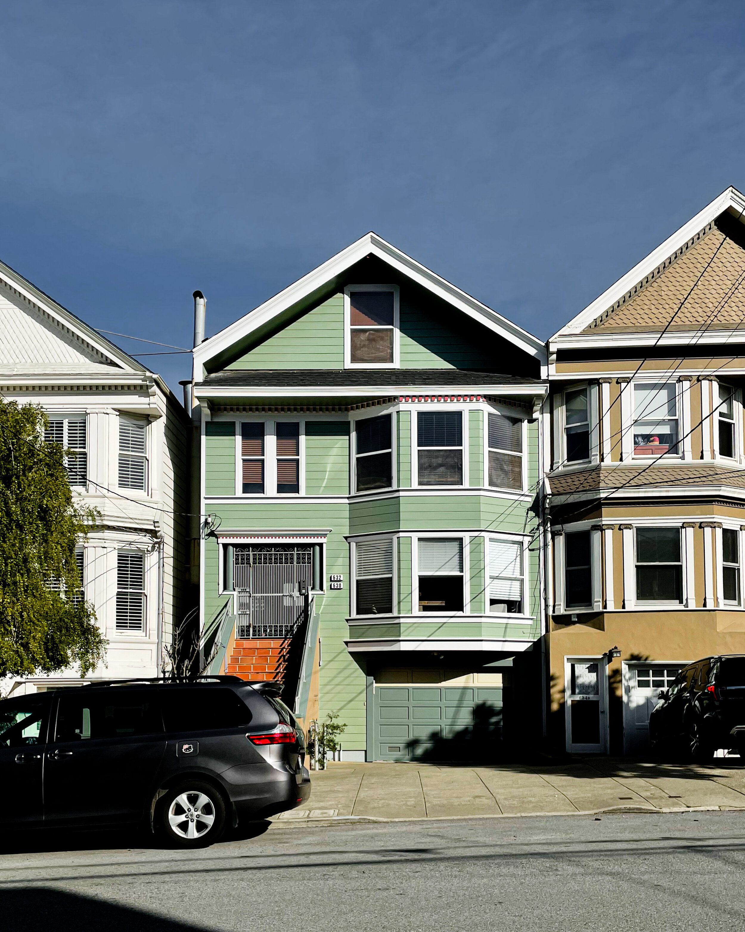 Green Color Home Exterior Paint San Francisco