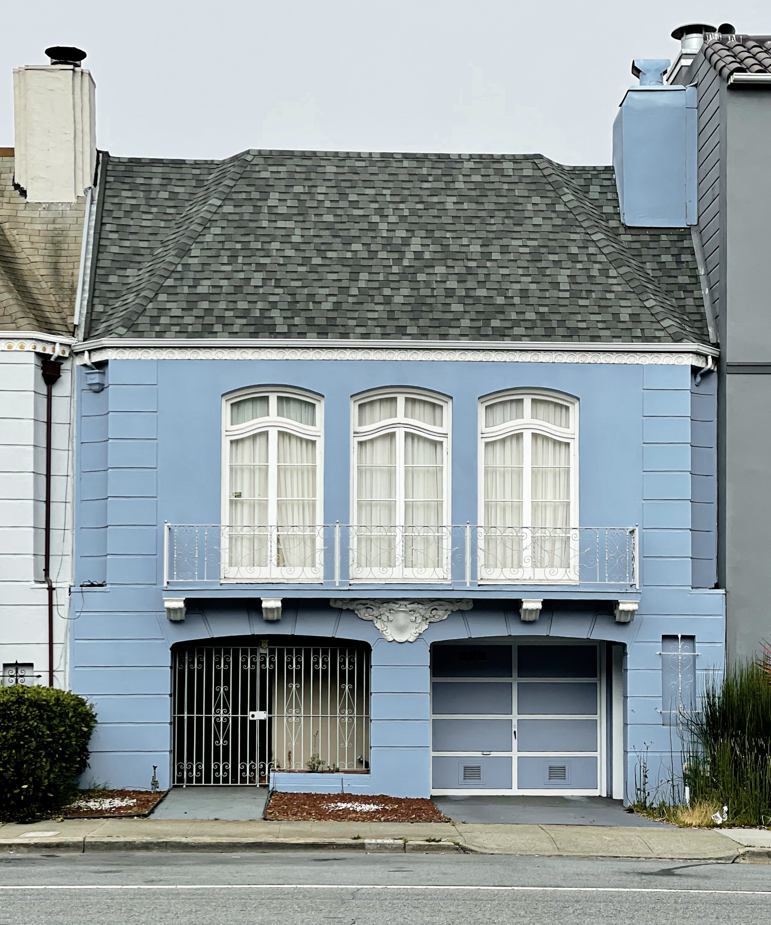 Blue Color Home Exterior Paint San Francisco