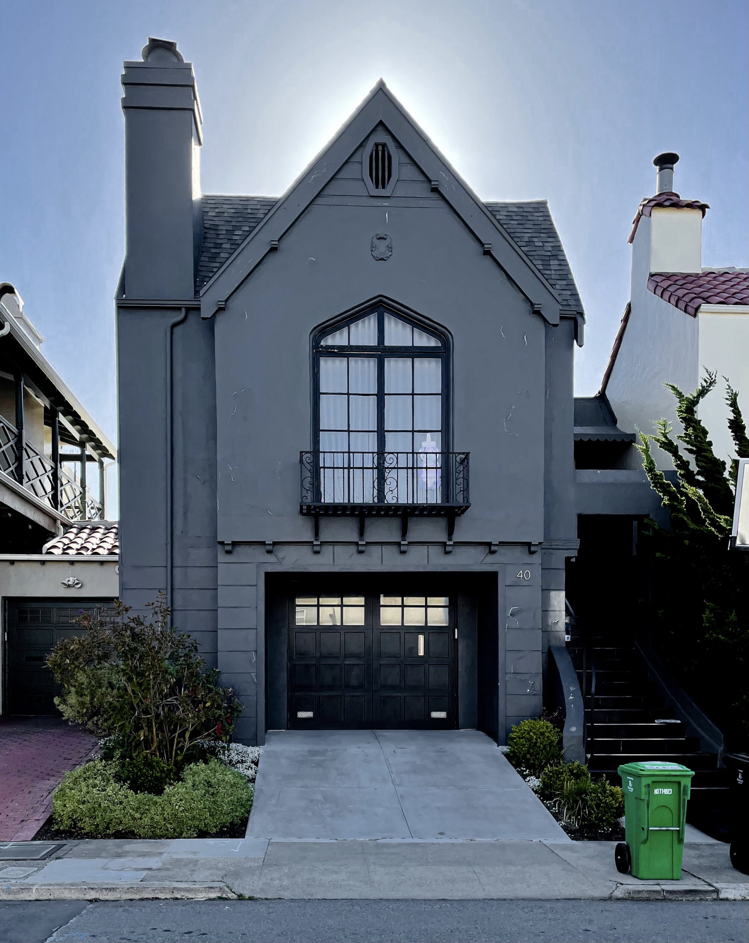 Black Brown Color Home Exterior Paint San Francisco