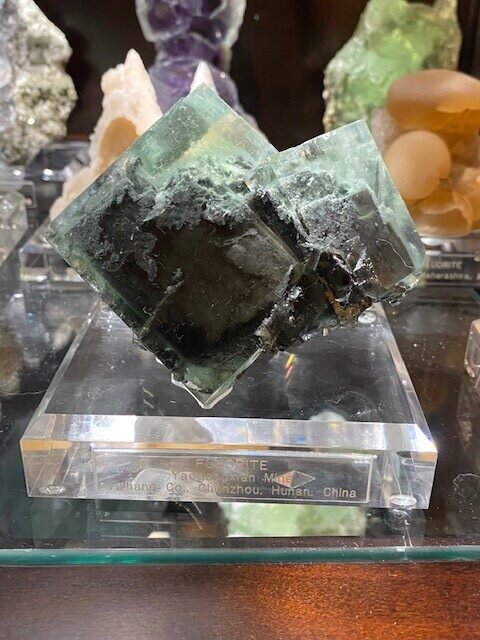 Coke Bottle Green with Grey inclusions from China