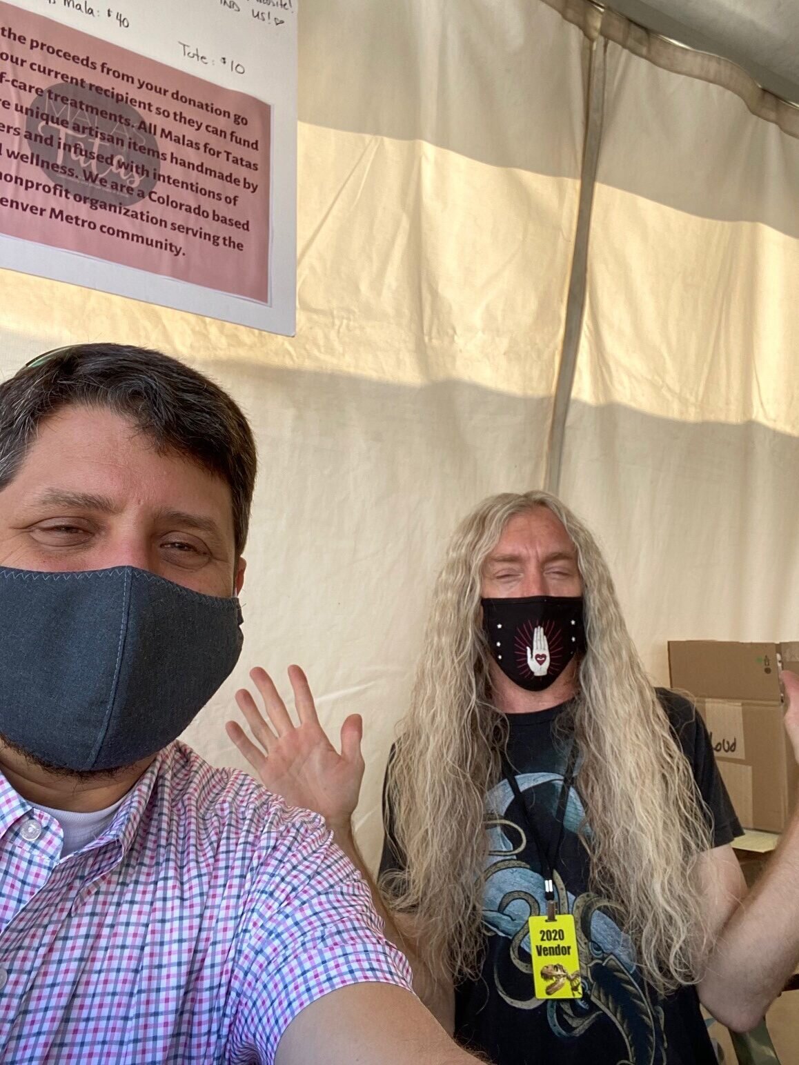 Backstage at Led Zepplin! or maybe it’s Jason New