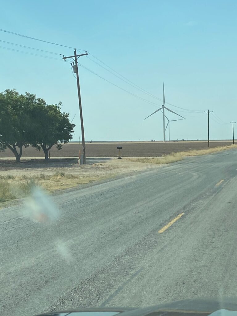 Long stretches of wind power