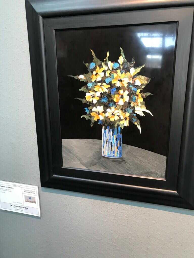 Mineral art – Flowers