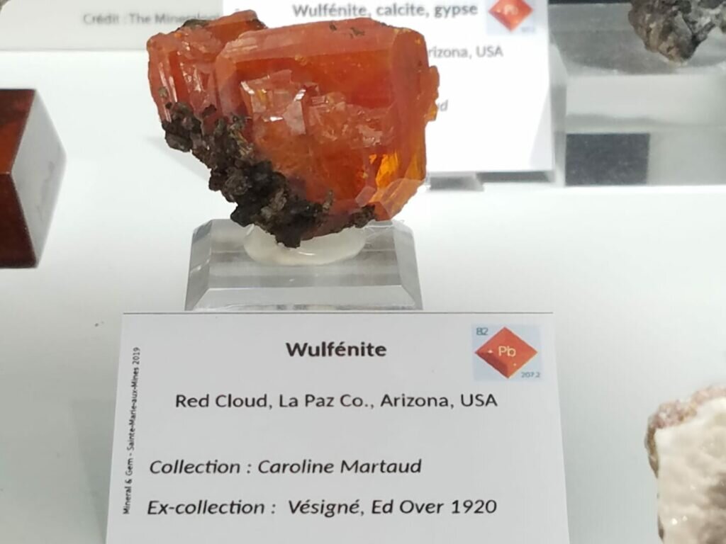 These thick rich and large wulfenites dug by Ed Over at the Red Cloud Mine in 1938 are still considered by most to be the pinnacle of wulfenite in the mineral world. We agree! A sure fire top 5 pick!