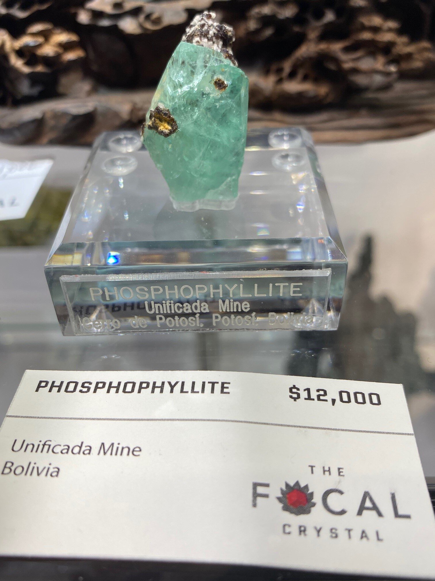 Rare Bird - Phosphophyllite available