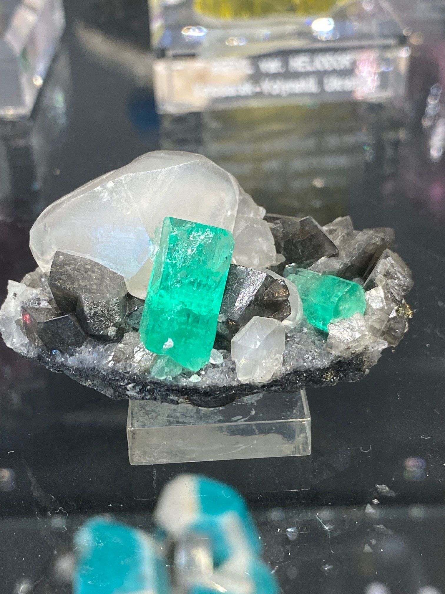 Geffner emerald - gift from Jack Halpern